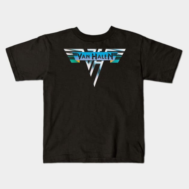 van halen Kids T-Shirt by Butones gym